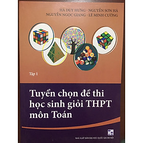 Hình ảnh sách Tuyển chọn đề thi học sinh giỏi THPT môn Toán Tập 1