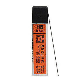 Sakura Mechanical Pencil Lead Refills 0.7mmHB