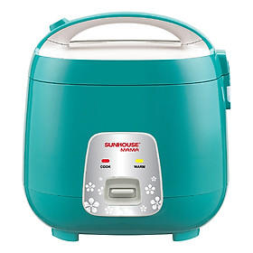 Mua Nồi Cơm Điện Nắp Gài Sunhouse Mama SHD8652G (1.8 lít) - Xanh - Hàng chính hãng
