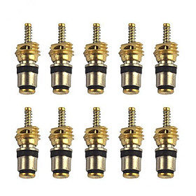 5X 10pcs A/C High Pressure Valve Stem Cores for  Citroen