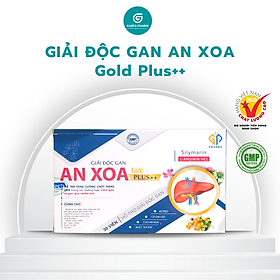 Giải Độc Gan An Xoa Gold Plus ++ Giải độc và hỗ trợ các bệnh về Gan