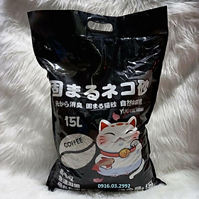 cát vệ sinh nhật bản cho mèo yuki tải 3 túi 15l
