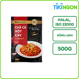 Chả Cá Xốt Cay Basa Master Đông Lạnh 500g