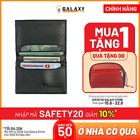Ví Bóp Nam Nữ Nhỏ Gọn Cao Cấp Thời Trang Nhiều Ngăn Để Name Card Danh Thiếp Thẻ Galaxy Store GVMB03 (8x10.5cm)