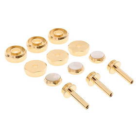 1 Set Metal Connecting Rod Piston Buttons   for Trumpet Replacement Parts