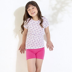Bộ Đồ Short Thun Bé Gái Vincy Thoáng Mát KST081W12