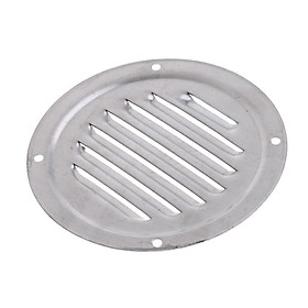 Stainless Steel Round Louvered Air Vent For Marine Boat RV Yacht Accessories