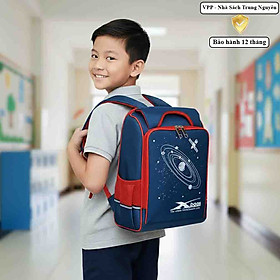 Balo chống gù trẻ em Xbags Universe XB 3102 cặp sách học sinh cấp 1 siêu nhẹ chống nước