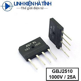 Mua Cầu chỉnh lưu 25A cầu diode 25A bếp từ GBJ2510 mới 1000V / 25A