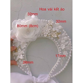 HOA VẢI KẾT ÁO THỦ CÔNG