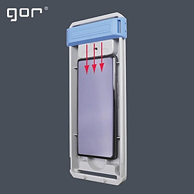 Mua Kính cường lực Gor Vivo X200 Pro viền đen kèm khung hỗ trợ dán chính hãng phủ nano