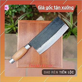 Dao chặt xương nhíp ô tô rèn thủ công chắc chắn