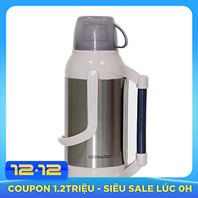 Bình Giữ Nhiệt Lock&Lock Bằng Thép Không Gỉ, Ruột Bằng Thủy Tinh (3.2L)