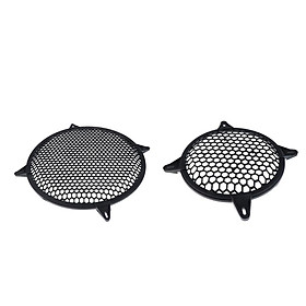 Car Audio Speaker Grill Cover Guard Plastic Protector Mesh Durable 6 Inch+12inch