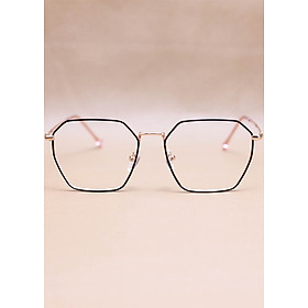 Gọng Kính Cận Hợp Kim Cao Cấp, Dáng Lục Giác Thời Trang Unisex - G1578