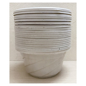 20 Chậu Nhựa Trồng Cây Hoa, Cây Cảnh C180 CN - chậu nhựa Mini C180 CN