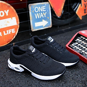 2023 Mới Giày Thể Thao Nam Mùa Hè Chạy Bộ Nữ Giày Thể Thao Nhẹ Và Thoáng Khí Thời Trang Cặp Đôi giày Thể Thao Unisex Color: black Shoe Size: 41
