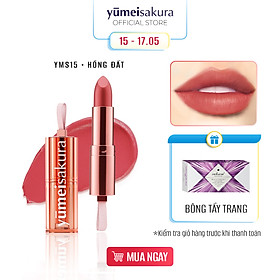 Son Thỏi Lì Mịn Chotto Matte Yumeisakura Hồng Đất Love Me Tonys Pink Lipstick YMS15 3.5g