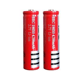 Combo 2 Pin lithium dung lượng cao 18650 3.7V 4800mAh - Hàng nhập khẩu