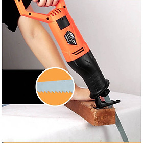 Máy cưa kiếm cầm tay công suất lớn Tool arm 850W tặng kèm hộp nhựa, thiết kế chắc chắn, cưa điện siêu mạnh cắt gạch, đá, gỗ,... Hàng chính hãng