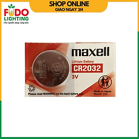 Pin đồng tiền lithium battery 3v - maxell cr2032