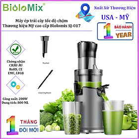 Mua Máy ép trái cây tốc độ chậm Biolomix SJ-017- HÀNG CHÍNH HÃNG