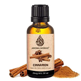 Tinh Dầu Vỏ Quế Aroma Works Essential Oils Cinnamon