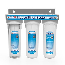 Mua Lọc nước 3 giai đoạn chịu áp thông dụng 10 inch Yamato