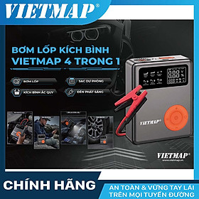 KÍCH BÌNH BƠM LỐP VIETMAP 4 TRONG 1