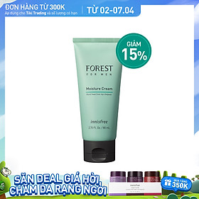 Kem dưỡng ẩm Innisfree Forest for men Moisture Cream 80ml - 131170818