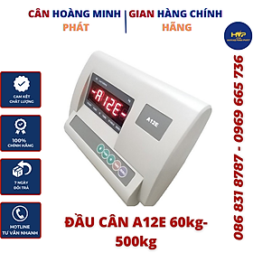 Đầu Cân Điện Tử A12E 60kg - 100kg - 150kg - 300kg - 500kg, Bộ Chỉ Thị Cân Điện Tử A12E [ CÂN HOÀNG MINH PHÁT ]