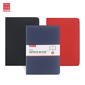 Sổ da B5 Hồng Hà Office book Plus 240 trang - 4636