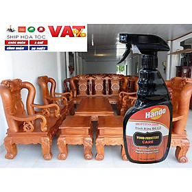 Mua Chai xịt đánh bóng xóa vết xước và làm mới bảo dưỡng đồ gỗ Hando 600ml
