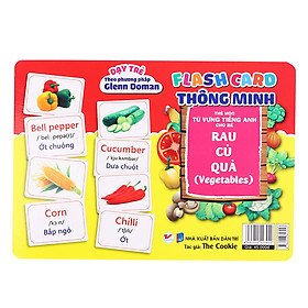 Flash Card Thông Minh  - Rau Củ Quả