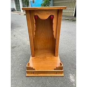 Mua Bàn thờ thần tài ông địa gỗ gõ đỏ 48 x 68cm