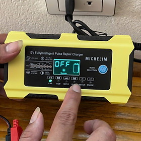Mua Bộ Sạc Ắc Quy Michel Công Nghệ Đức Sạc 7 Giai Đoạn Khử Sunfat Tự Động Thông Minh Cao Cấp 12v-6ah-100ah