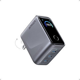 Mua Củ sạc Anker Prime 3C 160W Bạc (Silver) A2687 - Hàng Chính Hãng
