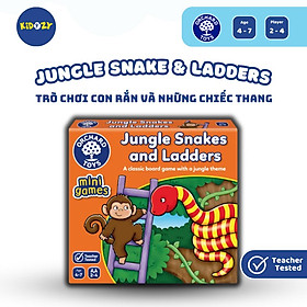 Trò chơi Jungle Snakes & Ladders Mini Game giúp trẻ phát triển kỹ năng đếm và khả năng quan sát