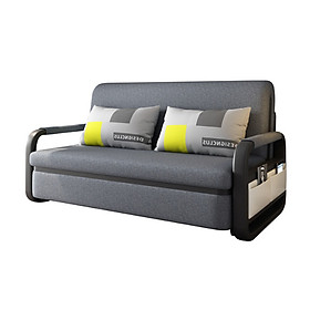 Mua Giường ngủ thế hệ mới   gập lại thành Sofa ( tặng kèm gối ngủ ) 2 màu xám đậm - xám nhạt
