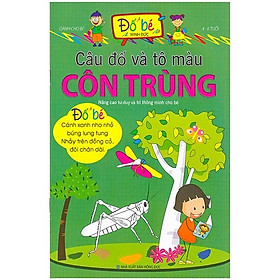 Câu Đố Và Tô Màu Côn Trùng (4 - 6 Tuổi)