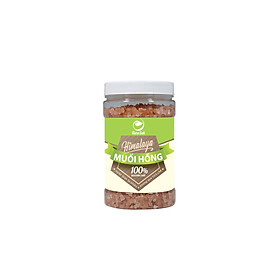 Muối Hồng Himalaya Nguyên Chất hạt 900g Nhập Khẩu nguyên liệu từ Pakistan