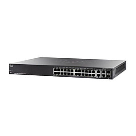 Thiết Bị Chuyển Mạch Switch Cisco SG350-28MP-K9-EU - Hàng Nhập Khẩu