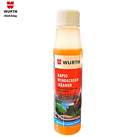 Nước rửa nhanh kính lái ô tô chống mờ sương Wurth 32ml