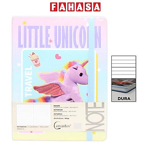 Sổ Ghi Chú A5 - Kẻ Ngang - 192 Trang 80gsm - Cervantes PB829-61 - Little Unicorn