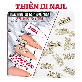 Charm đá 2021 - mẫu charm cao cấp đính móng tay Thiên Di Nail