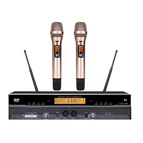 Mua Micro không dây JGM Sound model M3 - Hát nhẹ  tiếng hay  chống hú tốt - Cảm biến gia tốc  tự ngắt - Hàng chính hãng