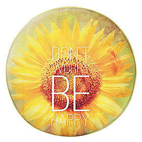 Gối tròn Don't worry be happy - GOHO007