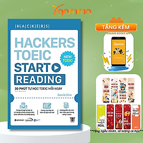 Combo Hackers TOEIC : VOCABULARY + READING + LISTENING - Bản Quyền