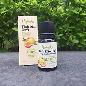 Tinh Dầu Quýt Tự Nhiên Nguyên Chất Hapaku - Tinh Dầu Tự Nhiên 100%