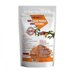 Bột cacao hỗ trợ giảm cân nguyên chất không đường Cacao4U - CC1.2 Túi 220gr